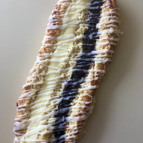 blueberry cheese strip coffee cake