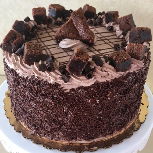 chocolate brownie torte cake