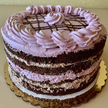Load image into Gallery viewer, chocolate raspberry torte cake

